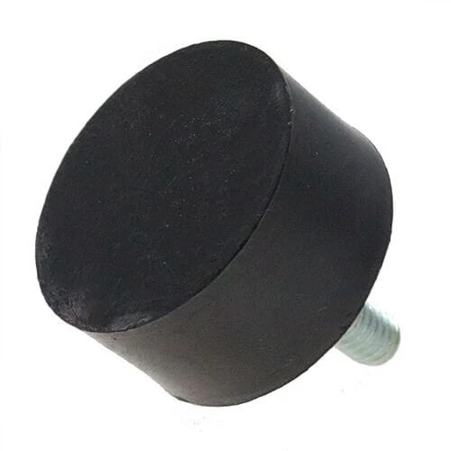 M10 x 25mm Anti-Vibration Mount - Male Flat Buffers (Weight Rating 494.5 kg) | Vital Parts